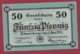 Allemagne 1 Notgeld De 50 Pfenning Stadt Eckartsberga (RARE) Dans L 'état N °4788 - Collections