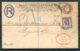 1903 GB Registered Letter, Manchester / London - Imperial Ottoman Bank, Beirut Lebanon - Cartas & Documentos