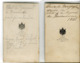 2 CDV 1862 :  Laure Louise Le VASSEUR De BAMBECQUE MAZINGHEN & Albert Henri Amédé Le SERGEANT De MONNECOVE - Personnes Identifiées