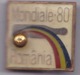 OLD PIN  --   ROMANIA  --  2 X PINS  BOWLING WORLD CHAMPIONSHIPS  --   MONDIALE "80 ROMANIA - Bowling