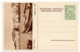 1953 YUGOSLAVIA, CROATIA, MALI LOSINJ, 10 DINARA GREEN, ILLUSTRATED STATIONERY CARD, MINT - Postal Stationery