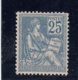 France - Année 1900-01 - N°118** - Type Mouchon - 25c Bleu - Bon Centrage - Cote 560€ - 1900-02 Mouchon