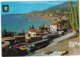 Menton: CITROËN GS, 2CV, RENAULT 4, 6, DAUPHINE, SM CAMION, 'BP' SERVICE STATION - Frontière Franco-Italienne - Voitures De Tourisme