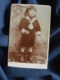 Photo CDV  Sans Mention Photographe  Petit Garçon En Costume Marin  Cheveux Longs  CA 1900 - L467 - Anciennes (Av. 1900)