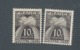 FRANCE - TAXE N°YT 67X2 NEUFS** SANS CHARNIERE - COTE YT : 0€40 - 1943/46 - 1859-1959 Neufs