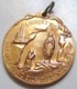 Delcampe - MEDAILLE OFFICIELLE DU CENTENAIRE DE LOURDES 1858 - 1958 ANNEE JUBILAIRE AU PROFIT DE L OEUVRE DE LA GROTTE - Religione & Esoterismo