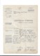 WW1 Certificat D'origine De Blessure En Service Commandé THANN 1917"intendance Des Troupes Coloniales" - Documents Historiques