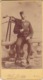 BOSNIA  --  BILEK ( BILECA )  --  CABINET PHOTO,  CDV  -  8 Cm X 4,5 Cm  --  BICYCLE, VELOCIPEDE --  MAN WITH 4 ORDEN - Alte (vor 1900)