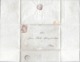 1854-1862 Helvetia (ungezähnt) → 1856 Brief MEIRINGEN Nach BERN    ►SBK-24B1m II/III  ►RAR◄ - Lettres & Documents