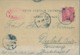 1903 , MADEIRA , FUNCHAL - DURLACH , TARJETA POSTAL CIRCULADA , TRÁNSITO LISBOA . - Funchal