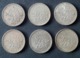 FRANCE - 5 Francs Argent 1960- 1961 - 1962 (X2) - 1963 - 1965  - Non Nettoyées - Other & Unclassified