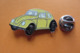 Pin's,voiture,Auto,VW Coccinelle,Volkswagen,Käfer,jaune - Volkswagen