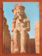 Egypt  Postcard "Luxor Temple - Ramses II" To Belgium - Archaeology - Lettres & Documents