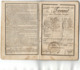 VP15.810 DIJON 1880 - Livret Militaire Soldat JARANT à QUETIGNY - Section D'Infirmier & Garde Des Voies De Communication - Documentos