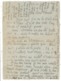 LETTRE C. VIOLET HOPITAL TEMPORAIRE N°3 CHALONS S MARNE 1914 MARNE - WW I