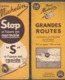 Carte Géographique MICHELIN - N° 098 Grandes Routes, La France En 2 Feuilles - 1937 - Cartes Routières