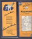 Carte Géographique MICHELIN - N° 203 ALLEMAGNE 1952 - Cartes Routières