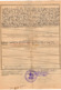 VP15.816 - MILITARIA - TOULOUSE 1947 - Etat Signalétique & Des Services - Soldat TAULE à TARBES & BAGNERES DE BIGORRE - Dokumente