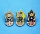 1 PIN'S //  ** JEUX OLYMPIQUES 1992 ALBERTVILLE / GENDARMERIE / OR / ARGENT / BRONZE ** . (Pin'Story) - Militaria