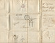 BELGIQUE - CAD D'AMBULANT MIDI N°6 + GRIFFE GOSSELIES SUR LETTRE AVEC TEXTE POUR LA FRANCE, 1853 - Ambulants