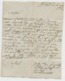 BELGIQUE - DE ST TROND MANUSCRIT SUR LETTRE AVEC TEXTE POUR LA FRANCE, 1778 - 1714-1794 (Oostenrijkse Nederlanden)