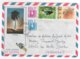 Beaux Timbres " Cagou , Oiseau , Lézard "  Sur Cover , Lettre , Mail , Enveloppe Du 23/03/1987 - Lettres & Documents