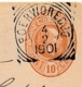 Nederlands Indië - 1901 - 10 Cent Willem III, Envelop G6 Van VK POERWOREDJO - Na Posttijd - Naar Semarang - Niederländisch-Indien