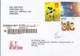 MICKEY MOUSE, ASTRONOMY, TRADITIONAL FESTIVALS STAMPS ON REGISTERED COVER, 2019, PORTUGAL - Lettres & Documents