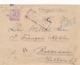 Nederlands Indië - 1894 - 25 Cent Hangend Haar, Enkelfrankering Op R-cover Via Genua Naar Rotterdam / Nederland - Nederlands-Indië