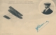Aviateur M. GUILLAUX  - Signature AUTOGRAPHE Sur CP " LE CROTOY Ecole Aviation CAUDRON L'aviateur Sur Son Oiseau Bleu " - Aviateurs