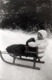 3 Photos Originales Hiver & Partie De Luge En Famille En 1937 - Personnes Anonymes