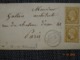 SENNECEY : Lettre De 1866 :  GC 3375  + CàD Type 15  + Boite Rurale Q " St Ambreuil "   ( Identifiée ) - 1849-1876: Période Classique