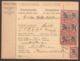 FINLAND. 1926. PARCEL CARD. ORIVESI TO LAHTI. 7x 1M. ARRIVAL ON REVERSE. - Brieven En Documenten