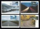 FINLAND 1999 The Road: Set Of 4 Maximum Cards CANCELLED - Cartoline Maximum