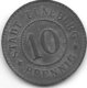 *notgeld  Luneburg  10 Pfennig ND/o.j.   Zn  310.2 - Andere & Zonder Classificatie