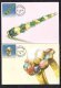 Maxi Cards(B) Taiwan 2007 Ancient Jewelry Stamps Jewel Pearl Jade Earring Hairpin Ring Turtle Mineral Art - Cartoline Maximum