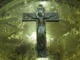 CROIX ANCIENNE JESUS CHRIST En LAITON Et EMAIL 105 Mm X 150 Mm Religion Catholique - Religión & Esoterismo