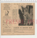 2 Scans Presse 1951 Diderot Et Madame Geoffrin Médaille Militaire Mascotte Chat Frégate La Surprise Bateau Marine226CH18 - Non Classés