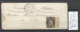 France -Lettre - Ceres Yvert 3 Bord De Feuille - Annonay - Ardeche - 12/1849 - 1849-1876: Classic Period