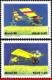 Ref. BR-2173-74 BRAZIL 1989 PLANES, AVIATION, ULTRA-LIGHT AIRCRAFT,, FLIGHT DUMONT�S, MI# 2310-11, MNH 2V Sc# 2173-2174 - Aerei