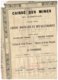 Titre Ancien - Caisse Des Mines Et Des Charbonnages - Cie Générale Du Crédit Houiller Et Métallurgique - Titre De 1856 - Banque & Assurance