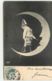 N°13547 - Surréalisme - Enfant Sur Un Croissant De Lune Faisant Pipi - Sonstige & Ohne Zuordnung