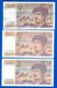 20  Fr  3  Billets - 20 F 1980-1997 ''Debussy''