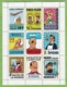 Bloc Feuillet 9 Vignettes Publicité Exclusif SAMARITAINE + Enveloppe Hergé Tournesol Milou Haddock !!! ETAT Plis !!! - Tintin
