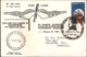 CP Aerial Postman 50th Anniversary Cachet Illustré First Air Mail South Australia Victoria Mt Gambier 27 2 67 YT 344 - Cartas & Documentos