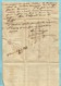 Delcampe - WAERSCHOOT 30 IV (type 18), Brief Met Inhoud, Afst. GAND 29/09/1848 + PP In Kader, Port 2 (verso) - 1830-1849 (Independent Belgium)