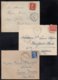 TERRITOIRE DE BELFORT / 1910-1932-1952 CHATENOIS & ROUGEMONT ENSEMBLE DE 3 LETTRES  (ref 1257) - 1877-1920: Période Semi Moderne