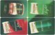 GERMANY O-Serie B-111 - Advertising, Drink, Coffee - 4 Pieces - MINT - O-Series: Kundenserie Vom Sammlerservice Ausgeschlossen