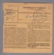 Luxemburg 1943-05-24 Luxemburg Paketkarte Apotheke Knitelius G.m.b.H. Nach Esel - 1940-1944 Occupation Allemande