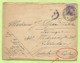 140 Op Brief PMB 4 Naar Rotterdam (Holland) Stempel  C.F. (censuur / Folkestone)  (geschreven VIA ENGLAND) !! (B1140) - Army: Belgium